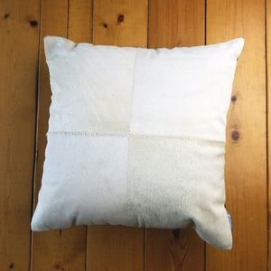 Natural Genuine Cowhide Torino Quattro Pillow